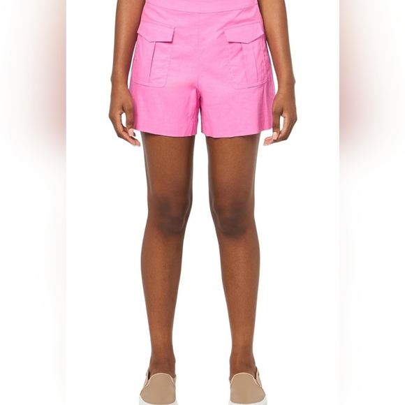 Trina Turk Linen Shorts - Picture 1 of 5